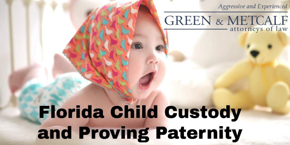 Florida Child Custody and Proving Paternity