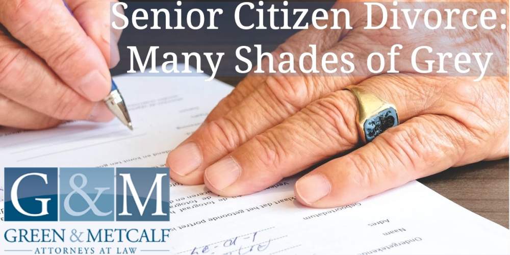 Senior Citizen Divorce: Many Shades of Grey